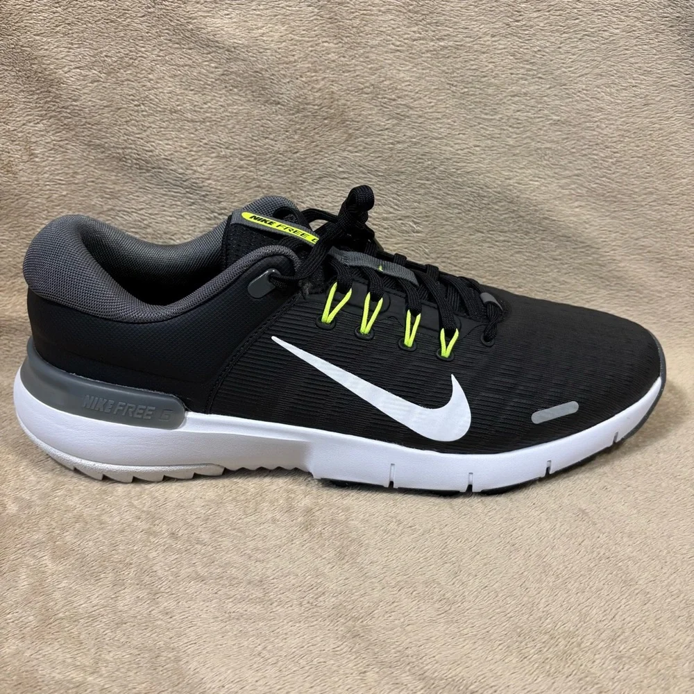 Nike‎ Free Golf NN Golf Shoes Black Iron Grey White FN0332-001 Men's Size 11.5